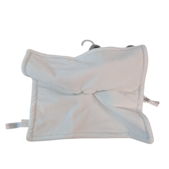 Dreamgro Buddy Blankie & Rattle Gray Elephant Lovey Quilted Security Blanket NWT - Picture 3 of 4